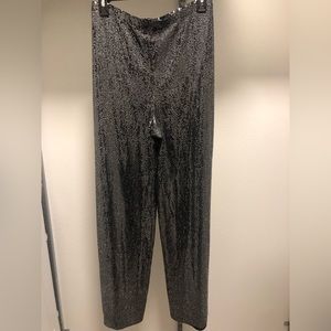 Sequin foil pants